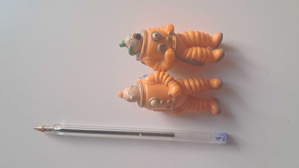 Figuras Tintin & Dupont – Cosmonautas – BD « Aterragem na Lua »