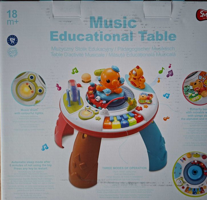 Stolik edukacyjny dla dzieci
