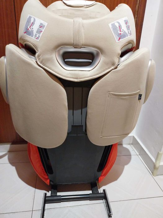 Cadeira auto Cybex Solution Q3-Fix (ISOFIX), cor Autumn Gold