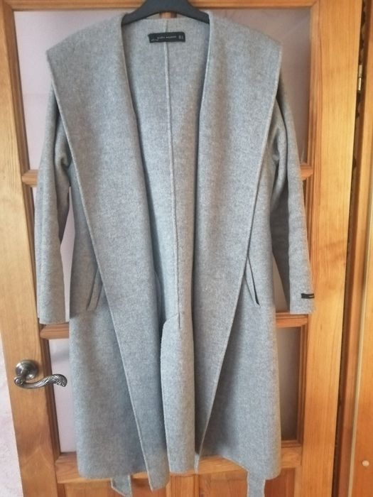Płaszcz wełniany Zara rozm. oversize
