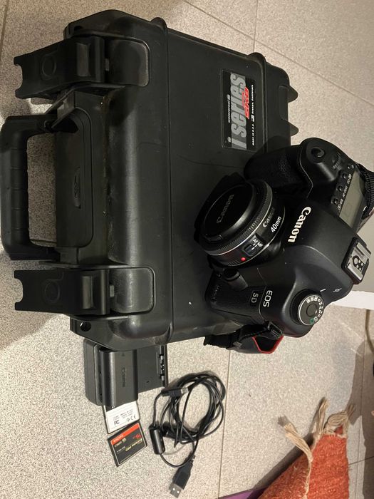 Canon 5d Mark ii 2 with Pancake Lens SKB Flight Case and Extras