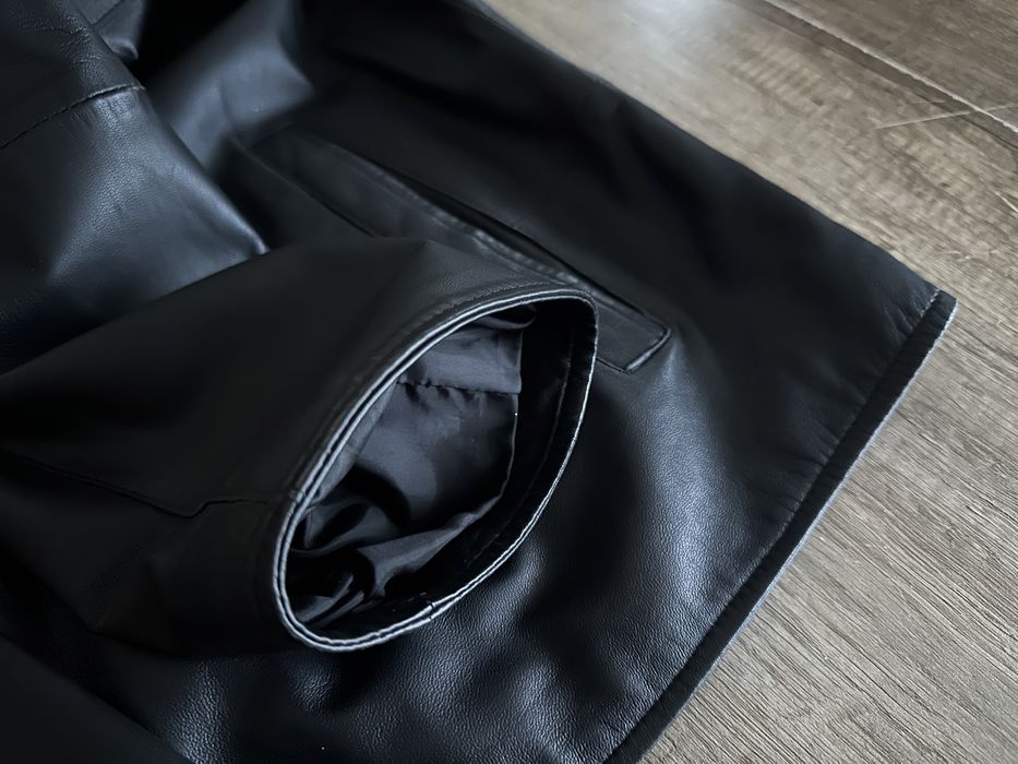 Kurtka skórzana bugatti czarna xl xxl