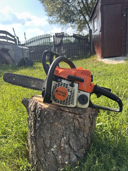 Stihl MS 180 gotowy do pracy