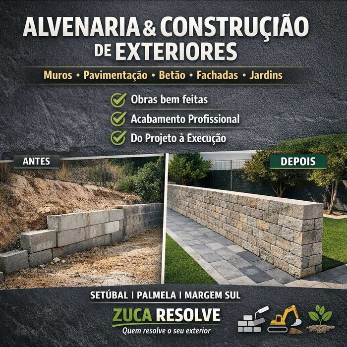 Paisagismo e jardinagem em Margem sul , Pinhal Novo, Setúbal, Palmela