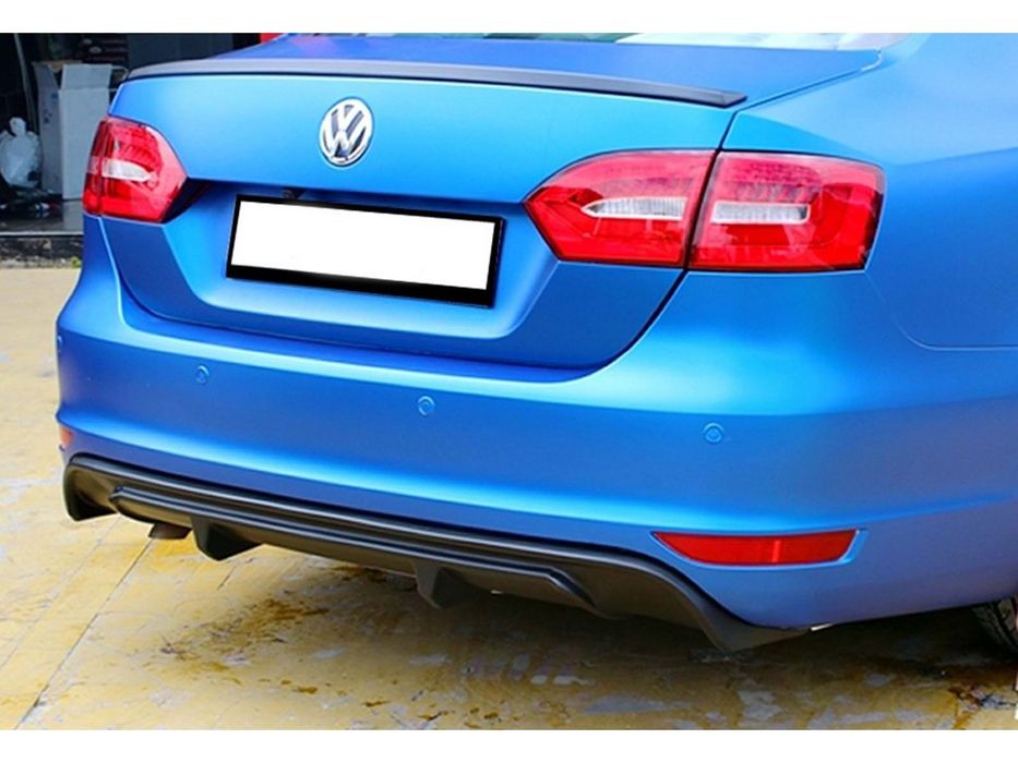 Volkswagen Jetta 2011-2018 Задній дифузор DPT 2011-2014 чорний глянець