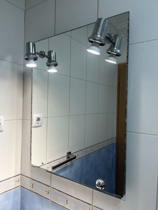 Espelho com lampadas