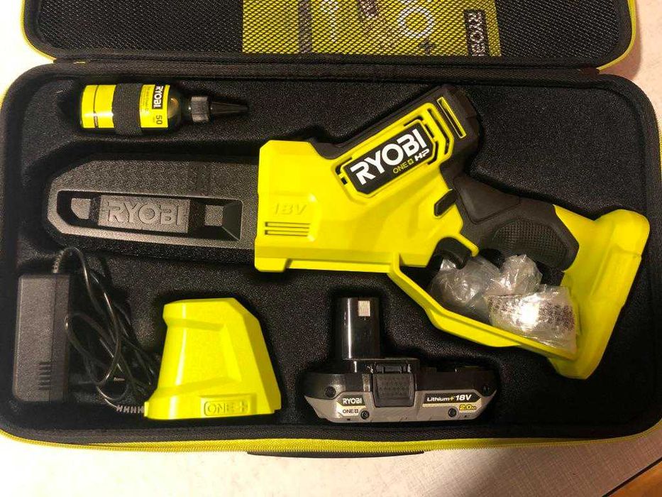 Pilarka akumulatorowa łańcuchowa do gałęzi