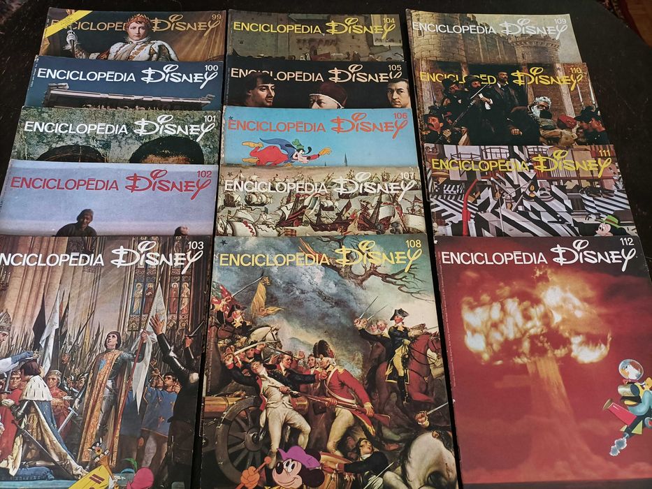 31 Fascículos Enciclopédia Disney, Cada
