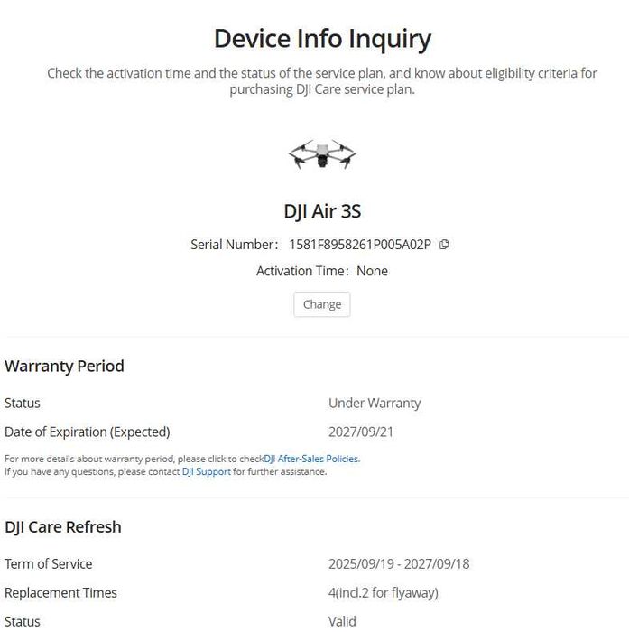 Dron DJI Air 3S FMC + Care 09.2027