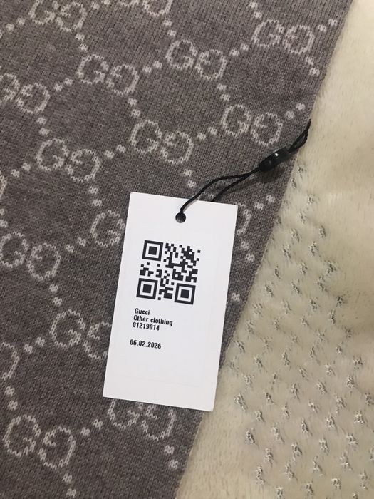 Cachecol gucci com certificado