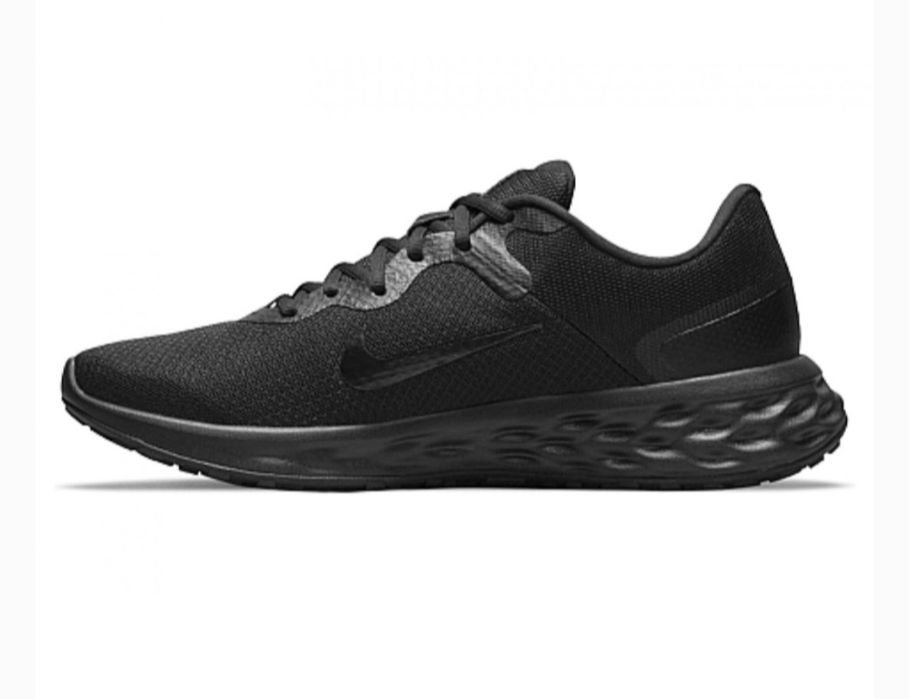 Оригінал - бігові кросівки НАЙК (NIKE REVOLUTION 6 NN)чорний сітка 44р