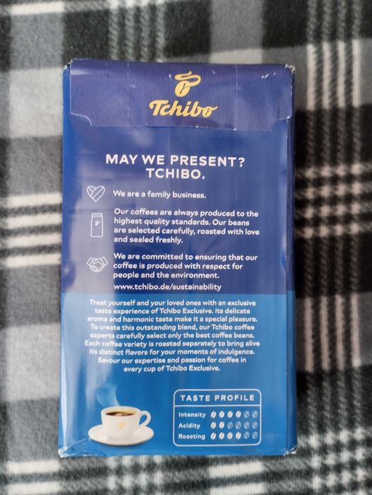 Tchibo Exclusive 250g Kawa mielona Vacuum