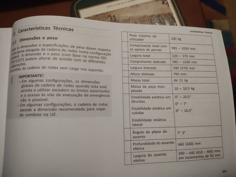 Cadeira de rodas Ivancare modelo Alu Lite