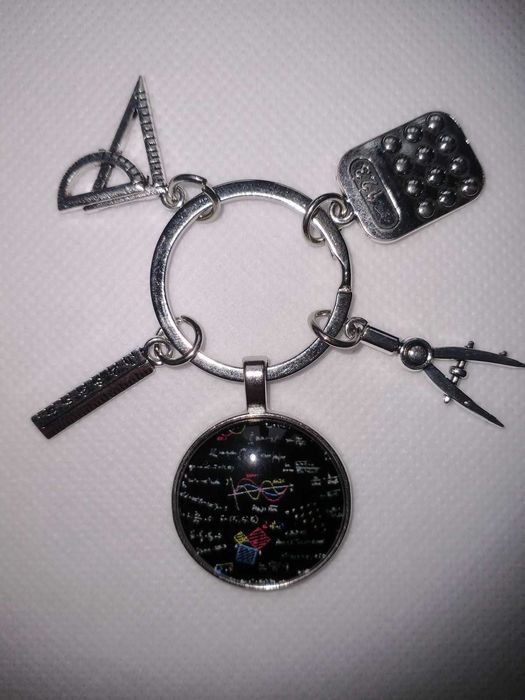 Brelok matematyka breloczek do kluczy nowy polecam :)