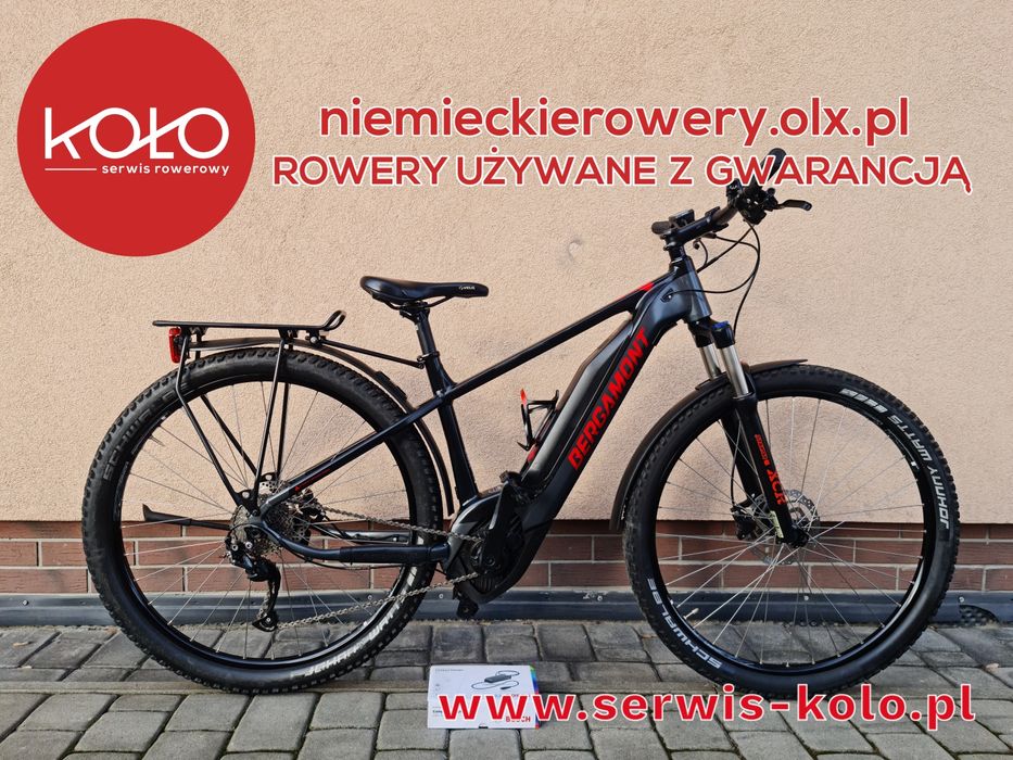 Rower elektryczny górski MTB BERGAMONT koła 29 SHIMANO ALTUS aluminium