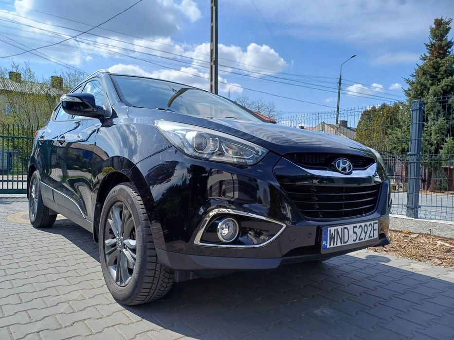 Hyundai ix35 2015 rok, oszczędna benzyna 1.6, model po liftingu, LED