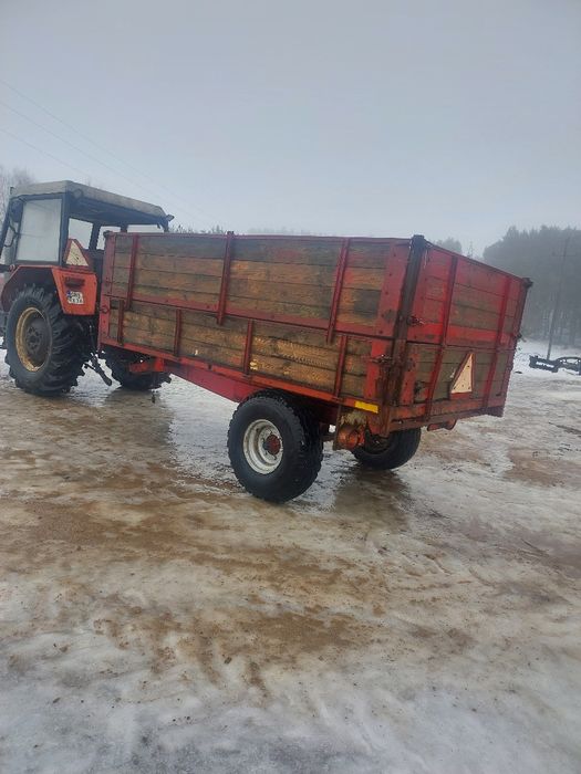 Przyczepa jednoosiowa tim 4,5 navtek bastrup vestas