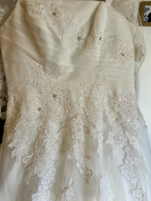 Vestido de noiva Miss Kelly - Tam 42 - rendado