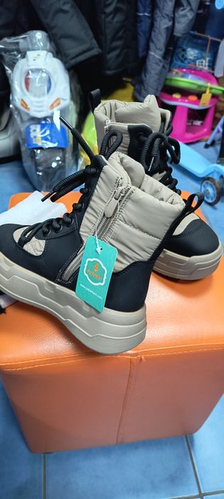 Акція! Зимові дитячі черевики Paliament. 32-37 . дитяче взуття тепле