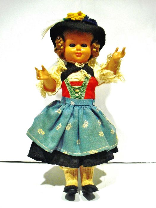 Boneca antiga alemã - anos 60