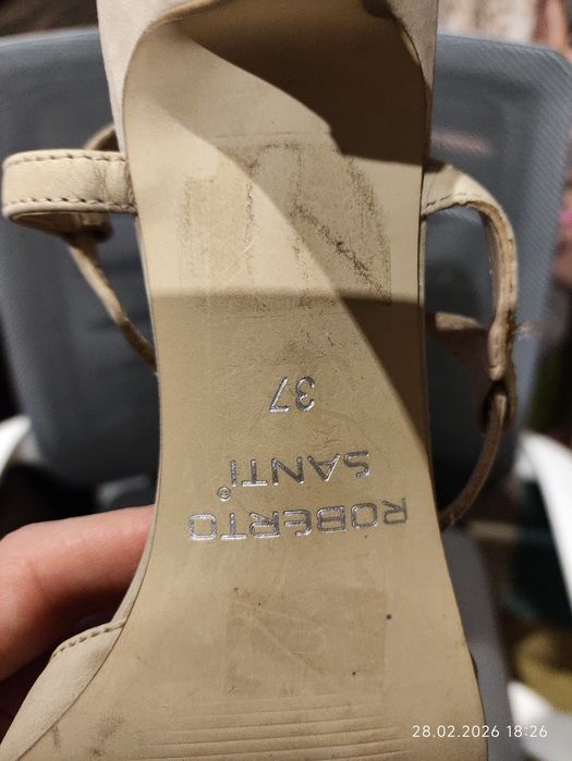 Босоніжки Roberto Santi шкіра