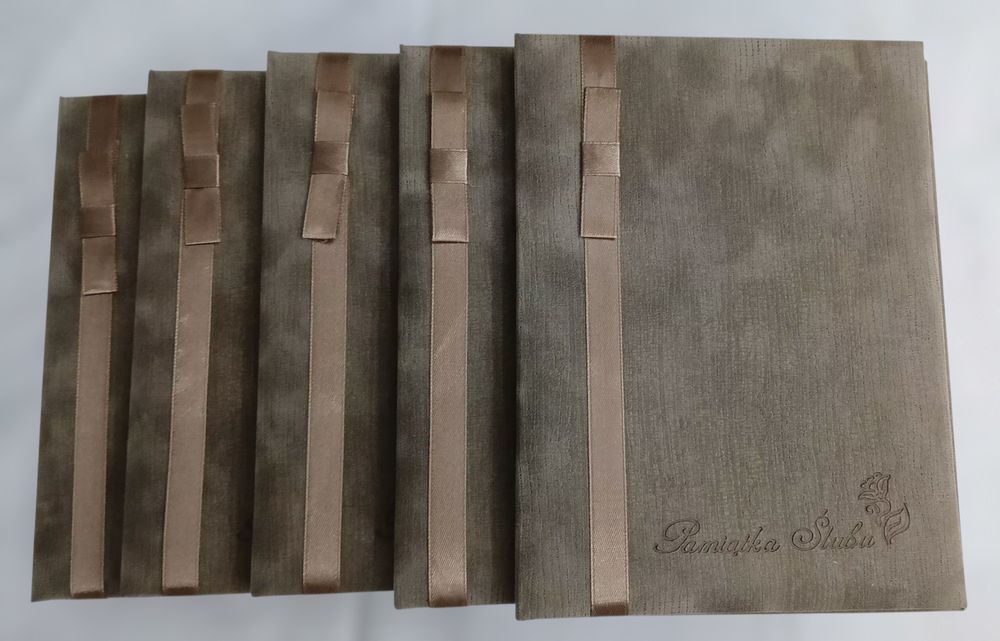 Etui materiałowe na jedną płytkę. Pamiątka Ślubu