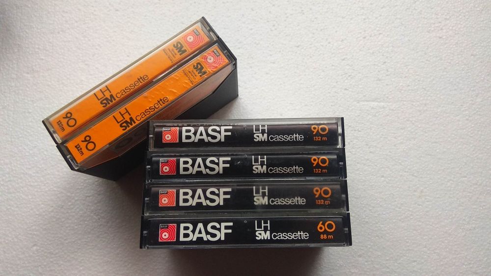 BASF LH SM 90 аудіокасета нормал тип стрічки