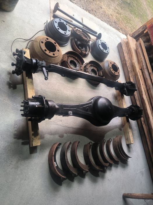 Прицеп балка і міст на причеп до трактора мінітрактора і іншої техніки