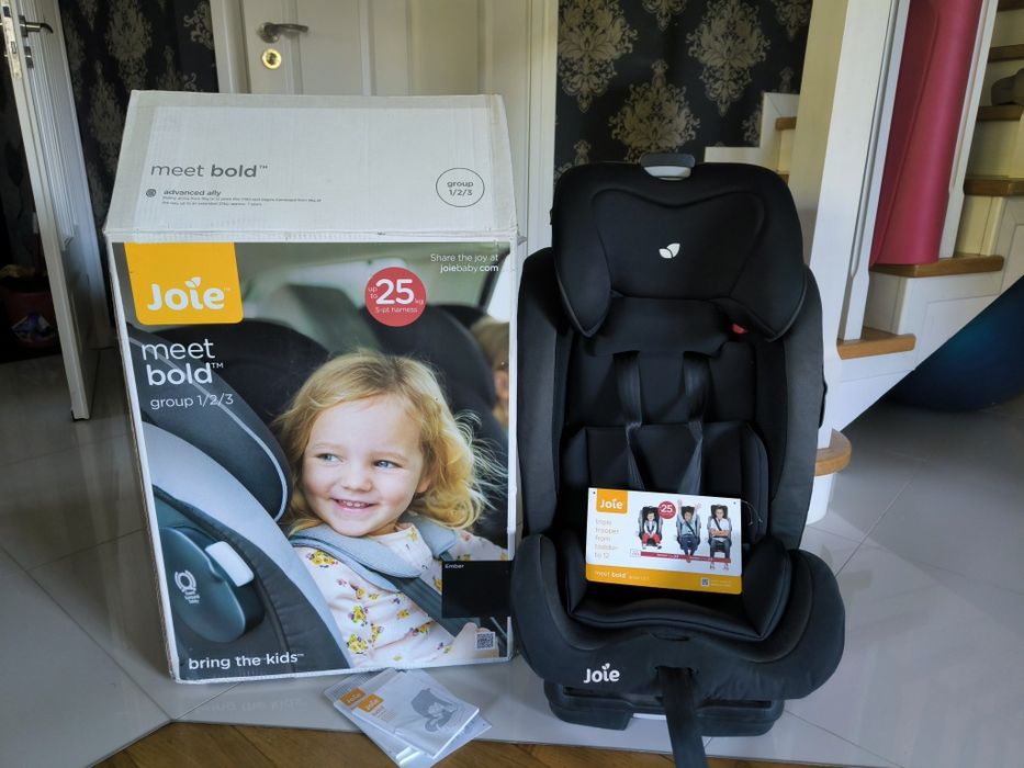 Fotelik samochodowy Joie isofix grupa1/2/3