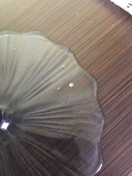 Stara kobaltowa patera z HSG Ząbkowice