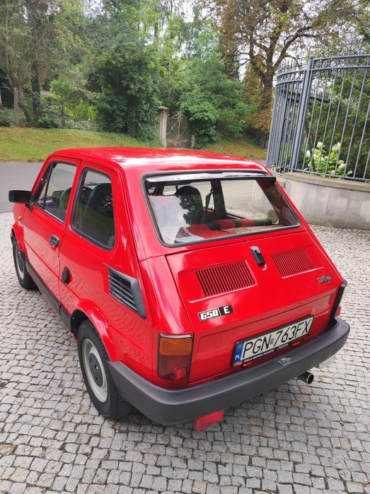 Fiat 126p FL 1991 rok  bardzo ładny zdrowy Niewiadów N126 oryginał PRL Przedsionek PRL