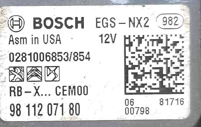 Sensor de NOX PEUGEOT 3008 II SUV (MC_, MR_, MJ_, M4_) ano 2019