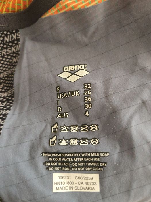 Гідрокостюм Arena Air 2 новий