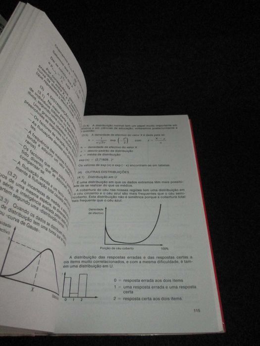 Livros Conceitos e Métodos da Estatística Louis D'Hainaut 2 Volumes