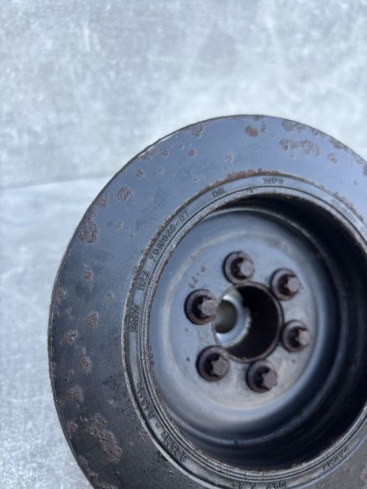 Шкив коленвала БМВ e60 e90 e92 bmw n52 e61 Шків Колінвала е91 Коліна