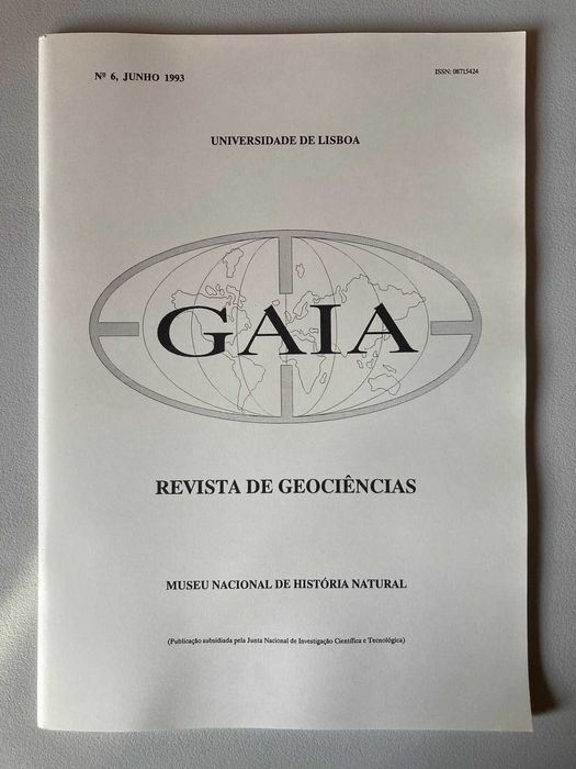 Revista de Geociências Gaia, Nº 6 (Junho 1993)