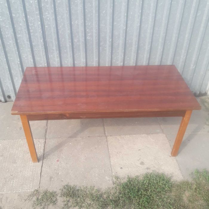 Ława, stół,ławostół z czasów PRL.