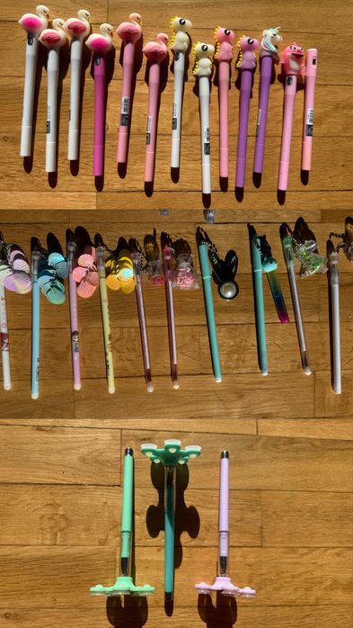 Pack de canetas divertidas (+ recargas)