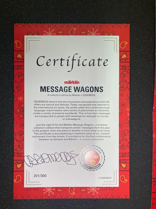 OsGemeos - Message Wagon H1