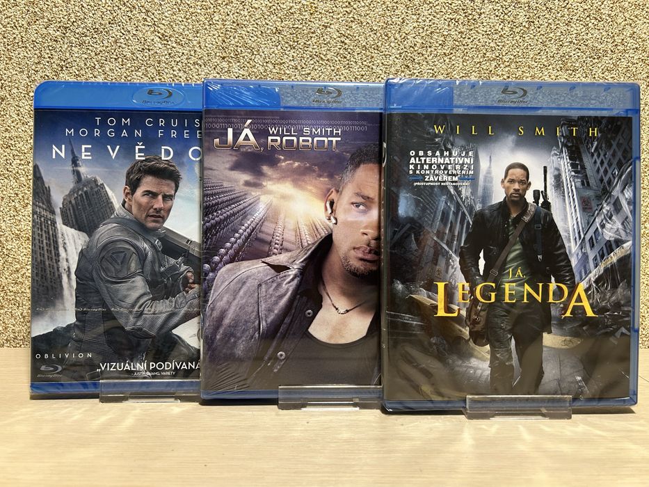 Blu-ray диски Терминатор/Интерстеллар/ Обливион/ Я - Легенда/Я, робот/Гравитация /Посейдон