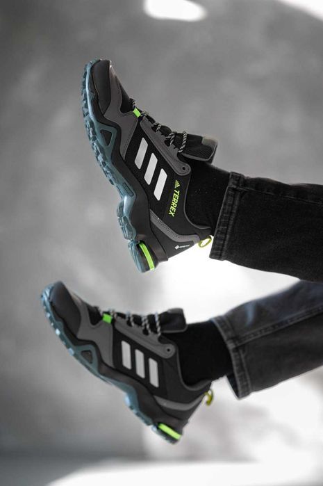 Кросівки Adidas Terrex AX3 Grey/White premium