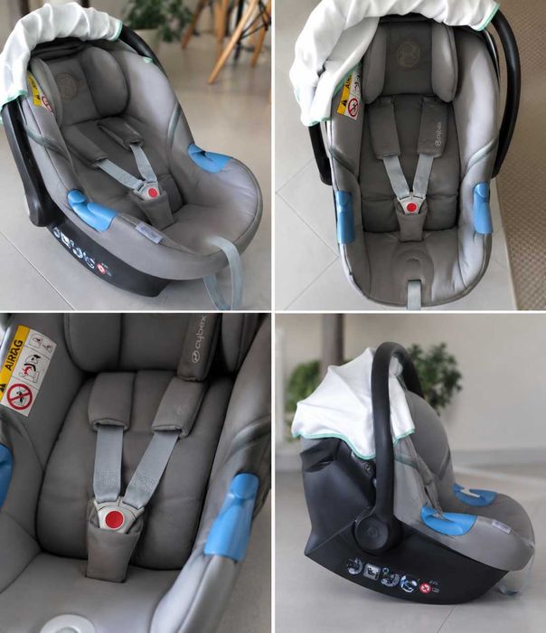 Vende-se carro de passeio Cybex Balios S + cadeira auto (ovo)