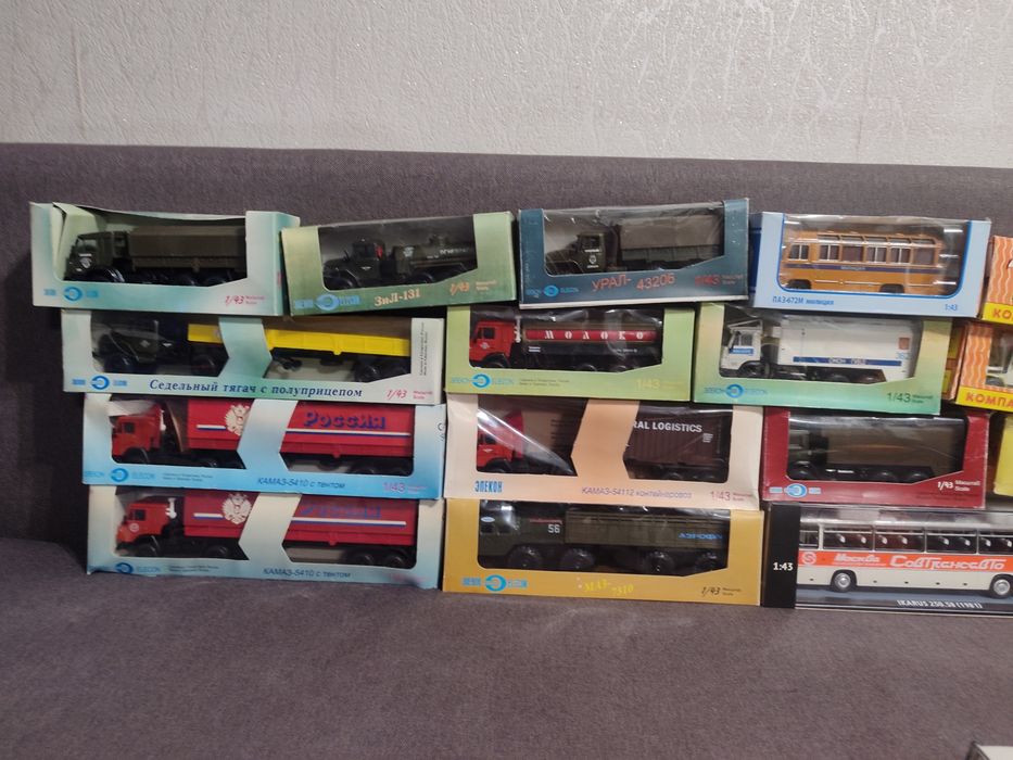 Модели грузовиков 1:43 СССР