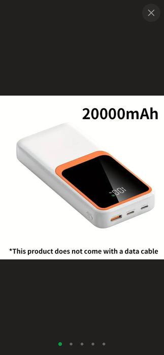 Павербанки нові 20000 mAh швидко заряджає телкфон ,надійний помічник