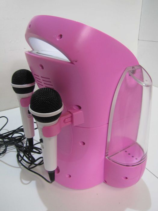Zestaw karaoke dla dzieci CD USB MP3 strumień wodny LED Auna