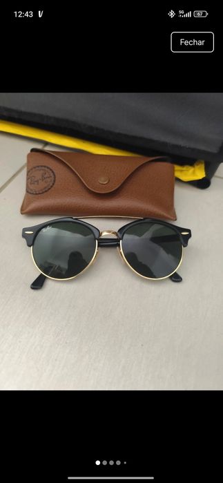 Óculos Clubround Ray ban