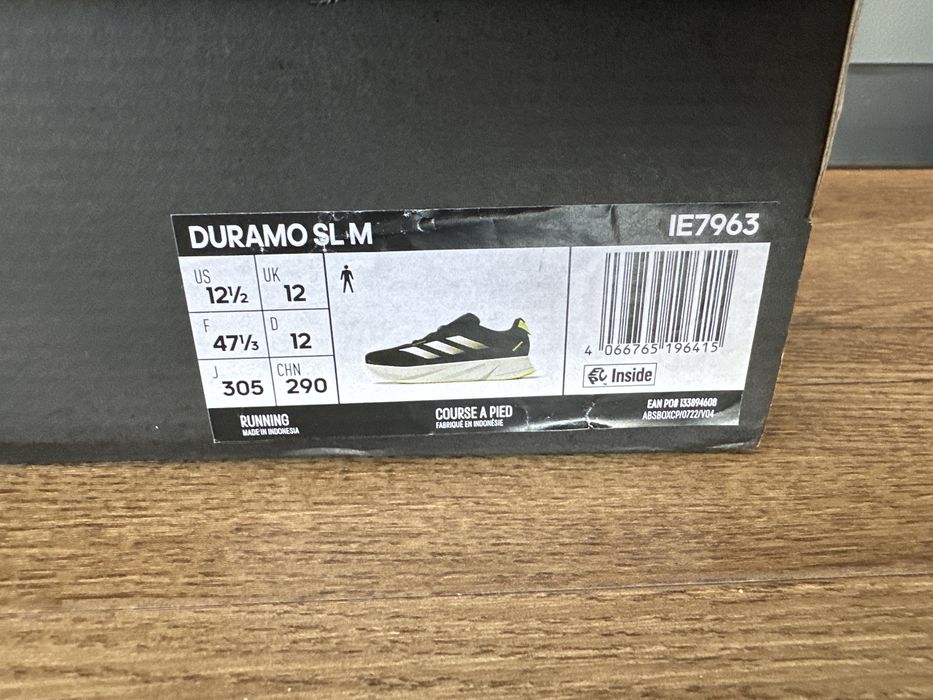 Buty do biegana Adidas Duramo Sl roz. 47 1/3