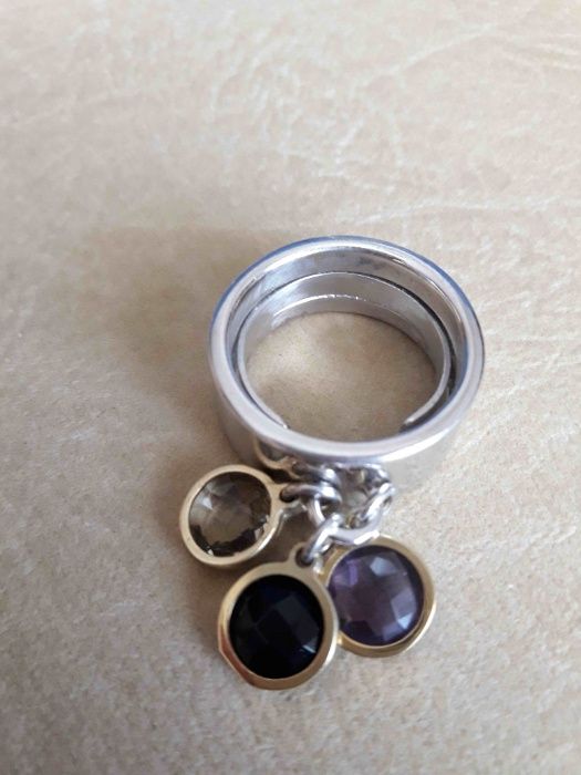 Anéis em prata com Zircónias Eugénio Campos