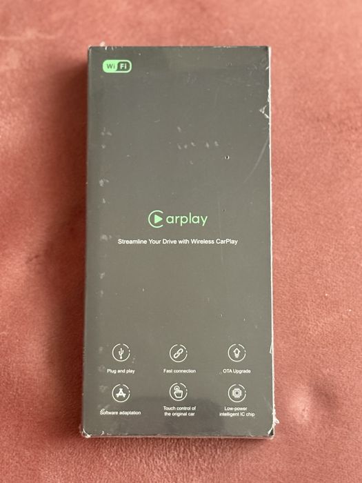 CarPlay adapter Wi-Fi 5,8 GHz dla iPhone Nowy!