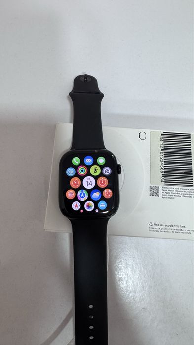 Apple Watch Series 10 GPS 46mm Jet Black Al Black SB M/L